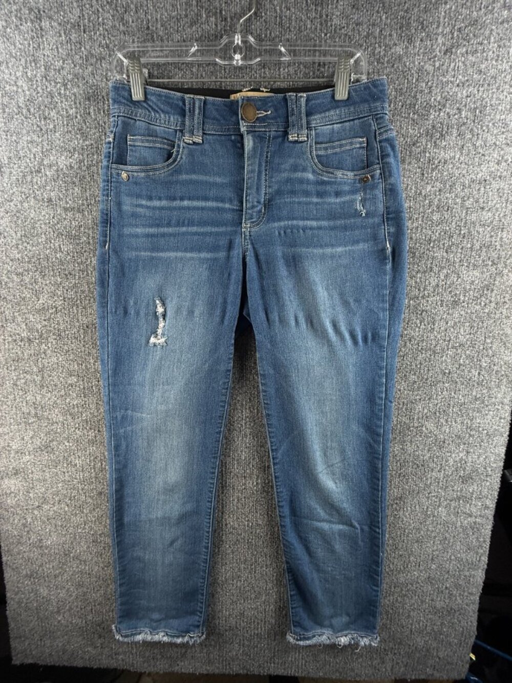Democracy Ab Technology Jeans Women Stretch Blue Size 4 Ladies ACTL 30X26.5
